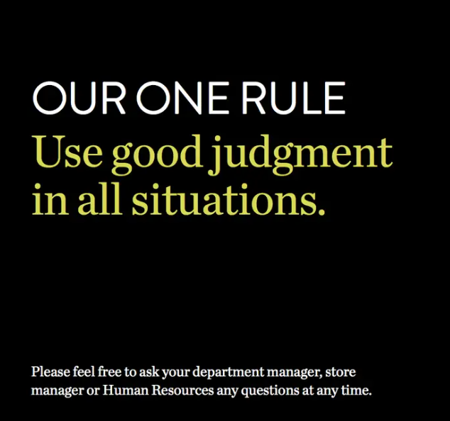 Nordstrom deploys employees according to one simple rule. And 13 ways to make onboarding interesting | Gamfi Blog